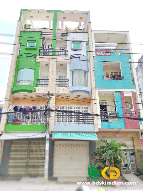 Cho thuê nhà phố 4 lầu mặt tiền đường Tạ Quang Bửu Phường 4 Quận 8